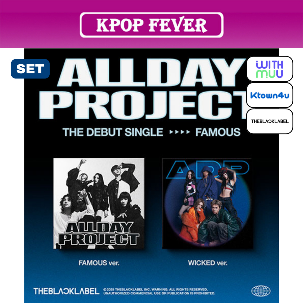ALLDAY PROJECT [FAMOUS] Photobook Ver SET / The Debut Single Album
