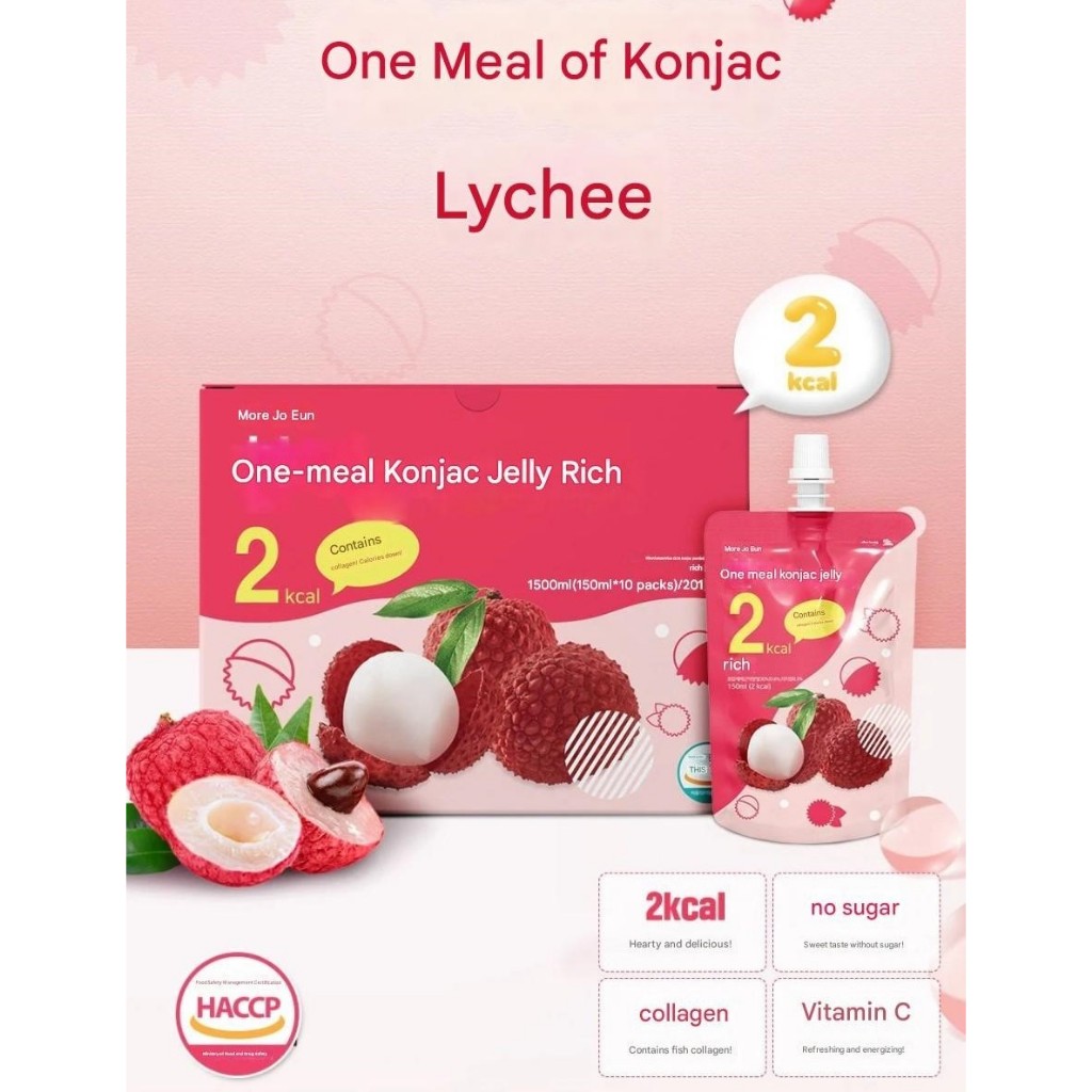 Thezone Health One Meal Konjac Jelly Rich 150ml 10 Gói 1 Hộp