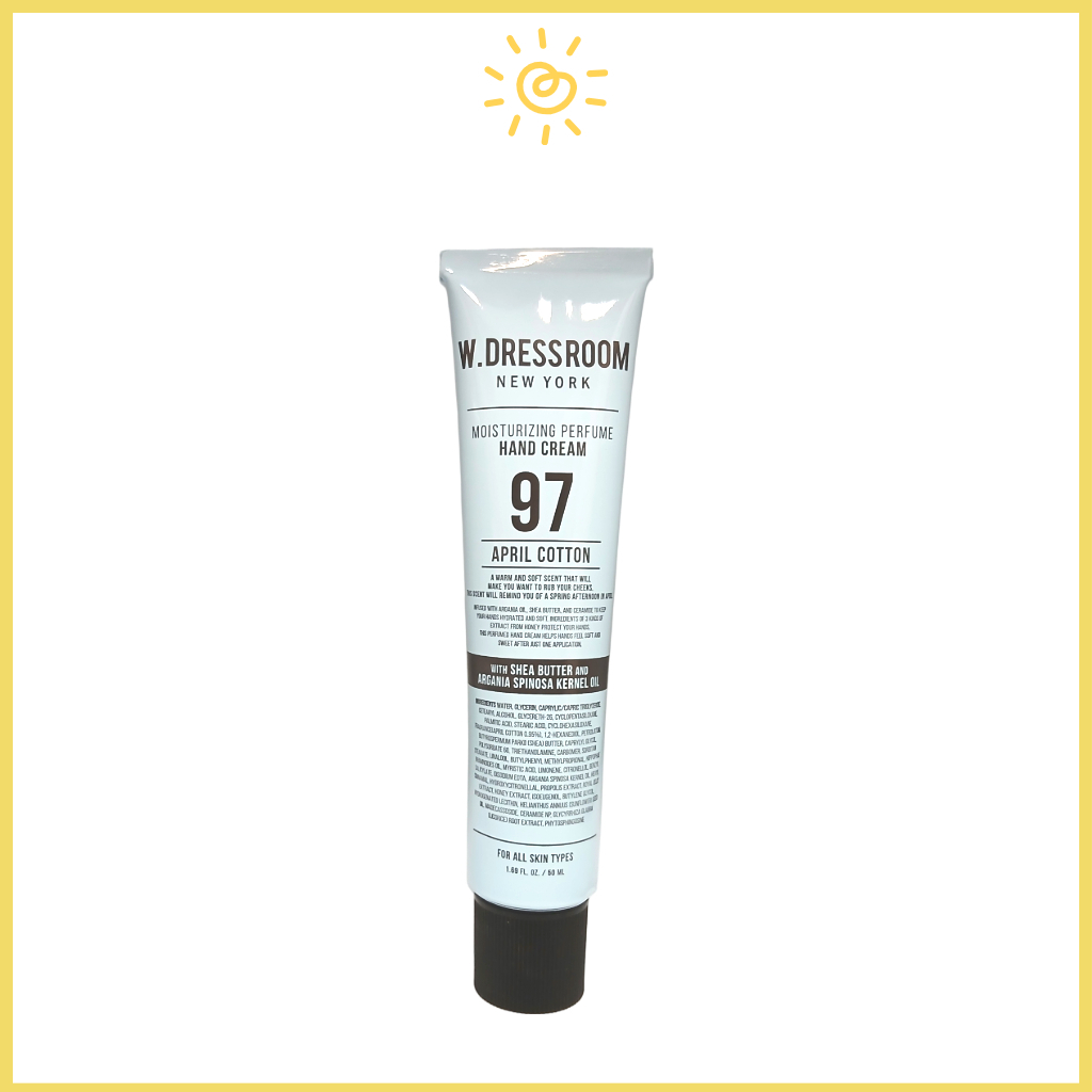 KEM TAY NƯỚC HOA NƯỚC HOA W.DRESSROOM 97 COTTON APRIL 50ml, (Hạn sử dụng: 2028.03)