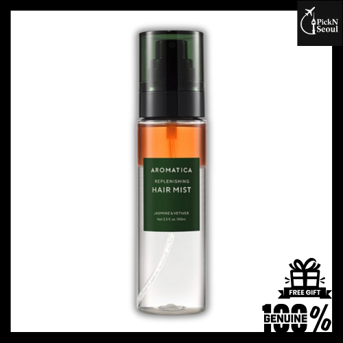 AROMATICA Xịt Dưỡng Tóc 3-Trong-1 Jasmine & Vetiver 100ml | Làm Mượt, Gỡ Rối & Tạo Hương Thơm