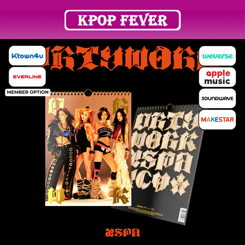 aespa [Dirty Work] 1ST SINGLE ALBUM / Dirty Worker Ver.