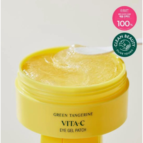 [goodal] Green Tangerine Vita C Eye Gel Patch (60pcs) / Miếng dán mắt [goodal] quýt xanh Vita C (30 