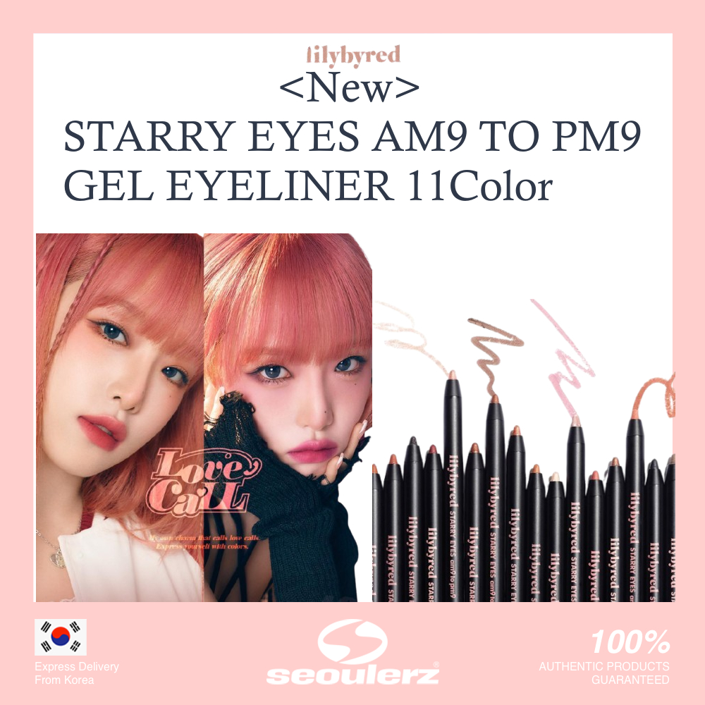 [lilybyred] <New>STARRY EYES AM9 TO PM9 GEL EYELINER 11Color