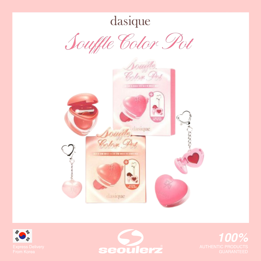[Dasique] < MÀU MỚI > Nồi màu Souffle 25 màu Lip and Cheek Pot