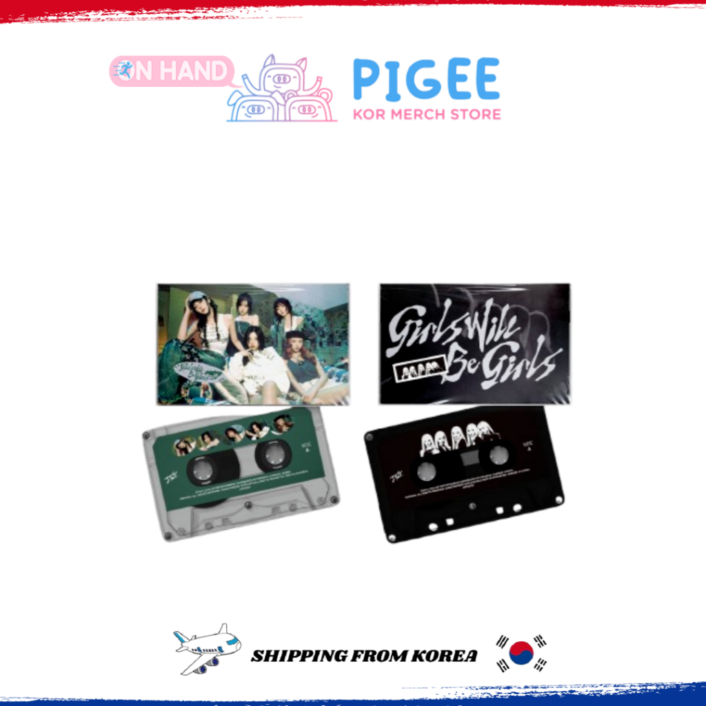 ITZY - [ GIRLS WILL BE GIRLS ] 10TH MINI (CASSETTE Ver.)
