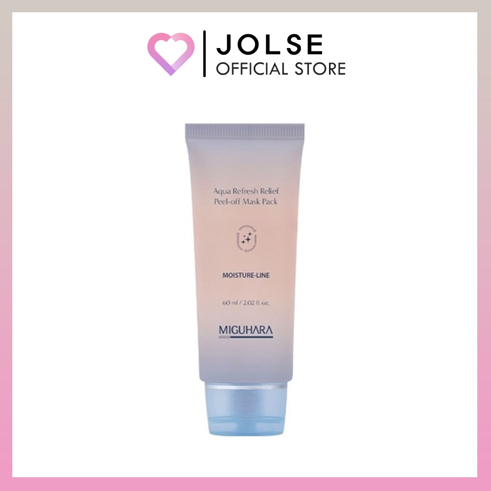 Gói mặt nạ lột da MIGUHARA Aqua Refresh Relief 60ml