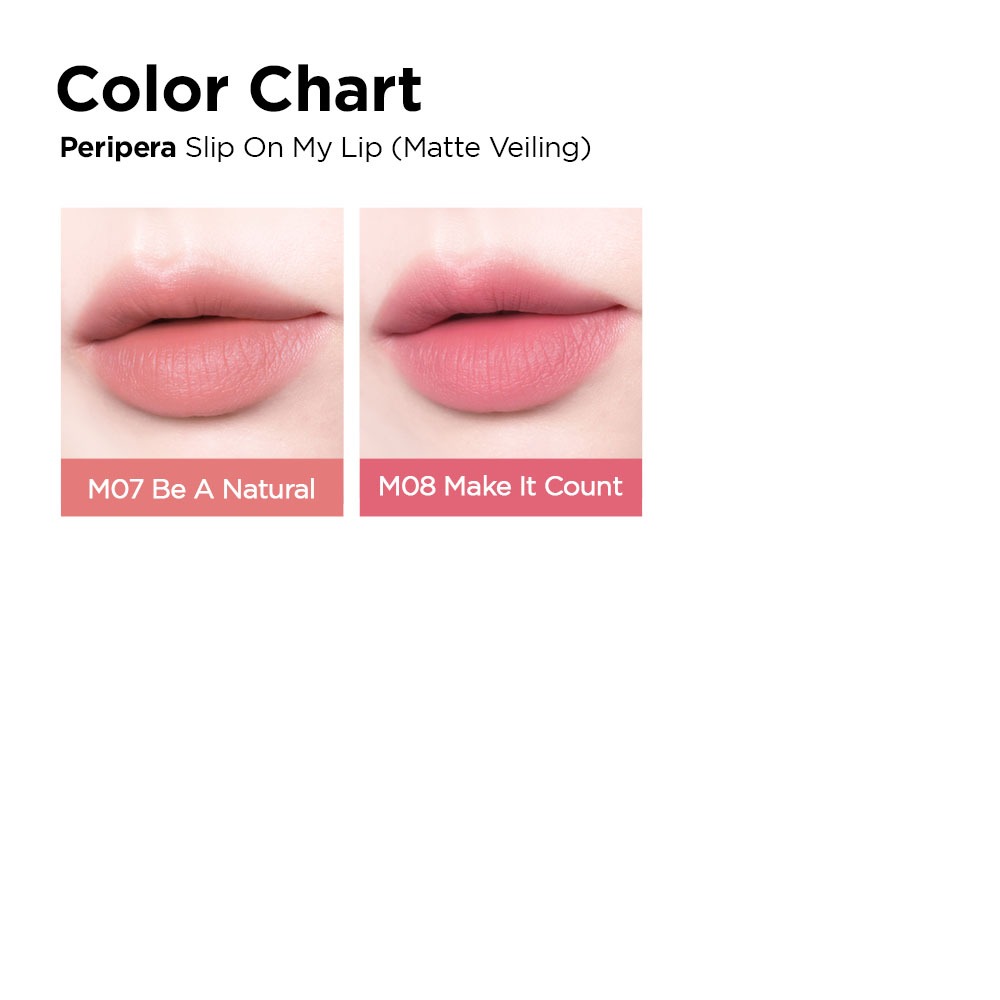 [PERIPERA] Son Bút Chì Mịn Bóng Nhẹ Không Khô Môi Slip On My Lip | BigBuy360 - bigbuy360.vn
