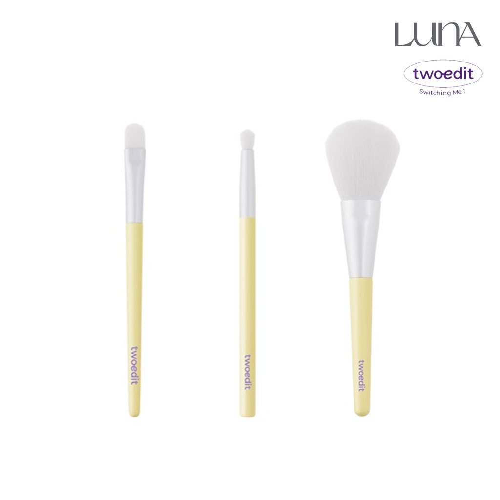 LUNA twoedit Korea Daiso Vegan Makeup Brush Concealer / Powder / Blending Brush
