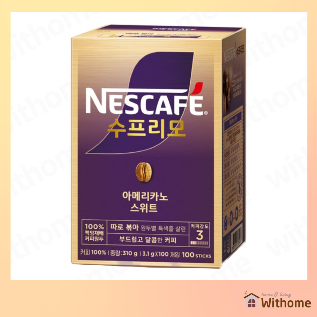 [NESCAFE] Que cà phê Supremo Sweet Americano