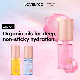   LovelyCC  🌸 Dầu dưỡng môi Sweet Lip Oil 5ml  3 Mùi hương - Hương đào Hương dưa tây Hương mật ong  