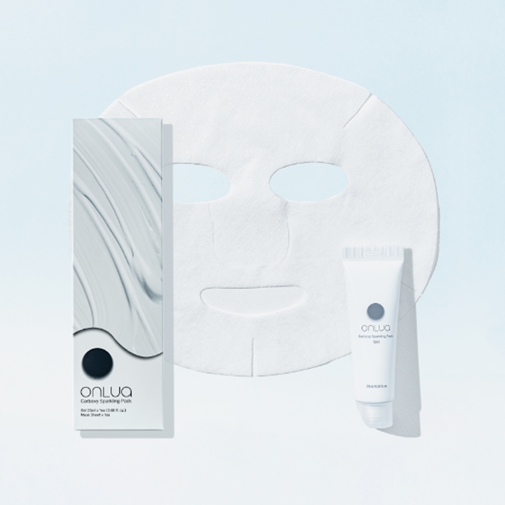 Mặt Nạ Thải Độc CO2 Làm Sáng Da ONLUA Carboxy Sparkling Pack – Tăng Tuần Hoàn, Làm Mịn Da Xỉn Màu, D