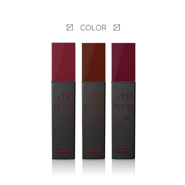 Son Tint Chosungah Tinted Lip Lacquer Oil Drop *3 Colors* 4g