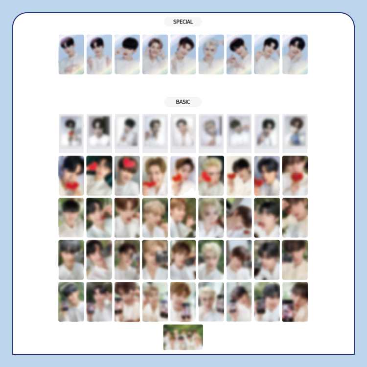 Thẻ sưu tầm Wake One Entertainment ZEROBASEONE  FAN-CON MD chính thức