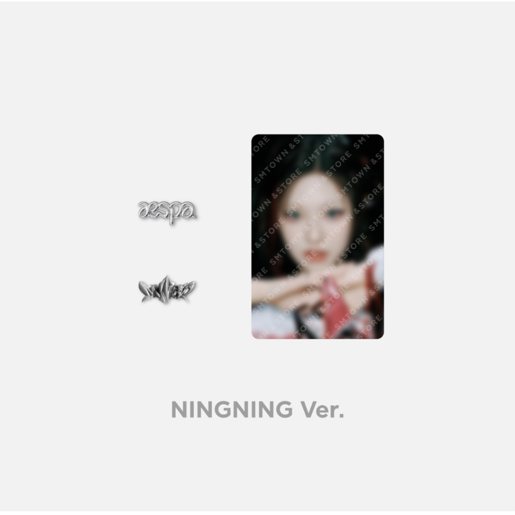 Aespa LOGO BADGE - MY WORLD