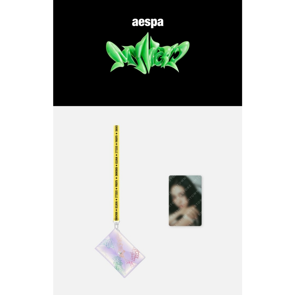 Aespa HOLOGRAM CARD HOLDER - MY WORLD