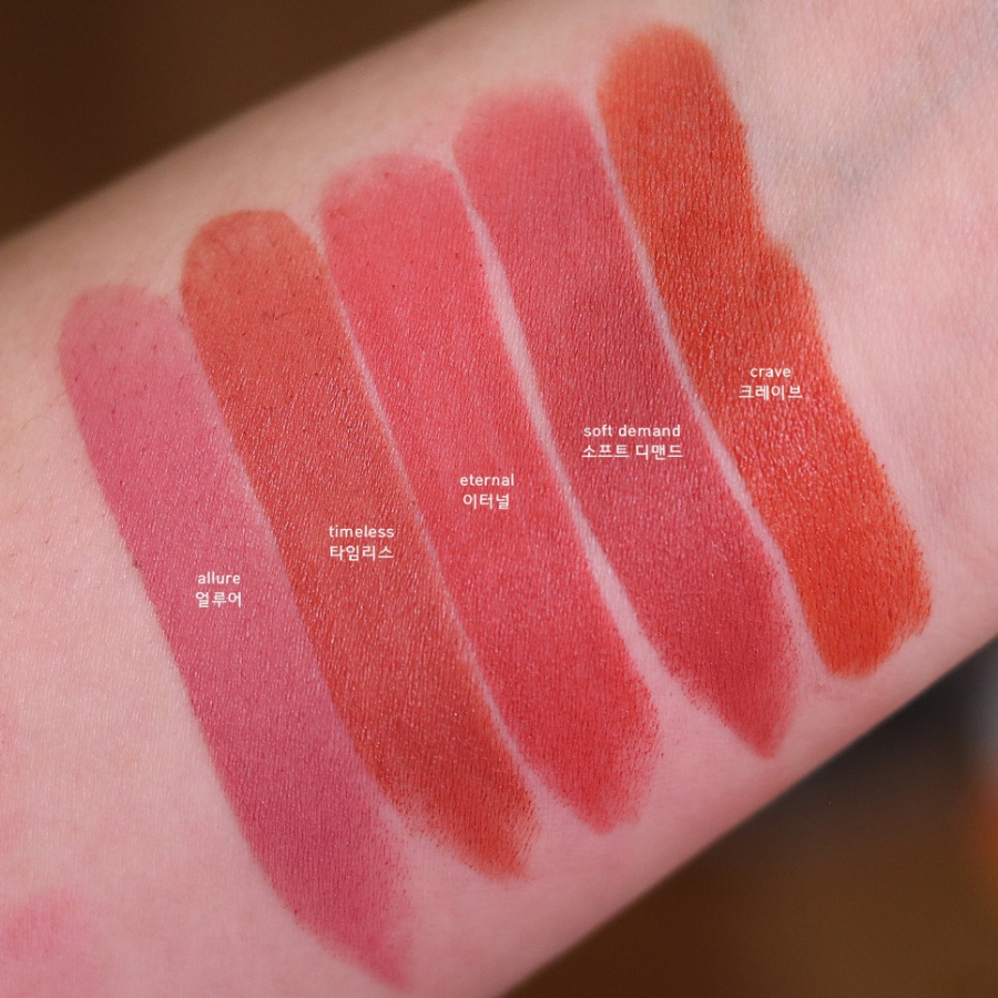 Son lì mịn mềm môi Hince Mood Enhancer Matte Soft Veil Finish Lipstick 3.5g