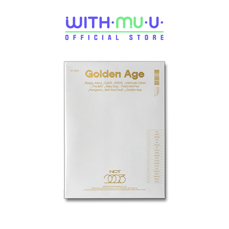 Album thứ 4 SM Entertainment NCT Golden Age (bản Collecting)