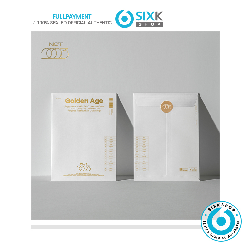 SM Entertainment  NCT 4th Album Golden Age (Collecting Ver.)