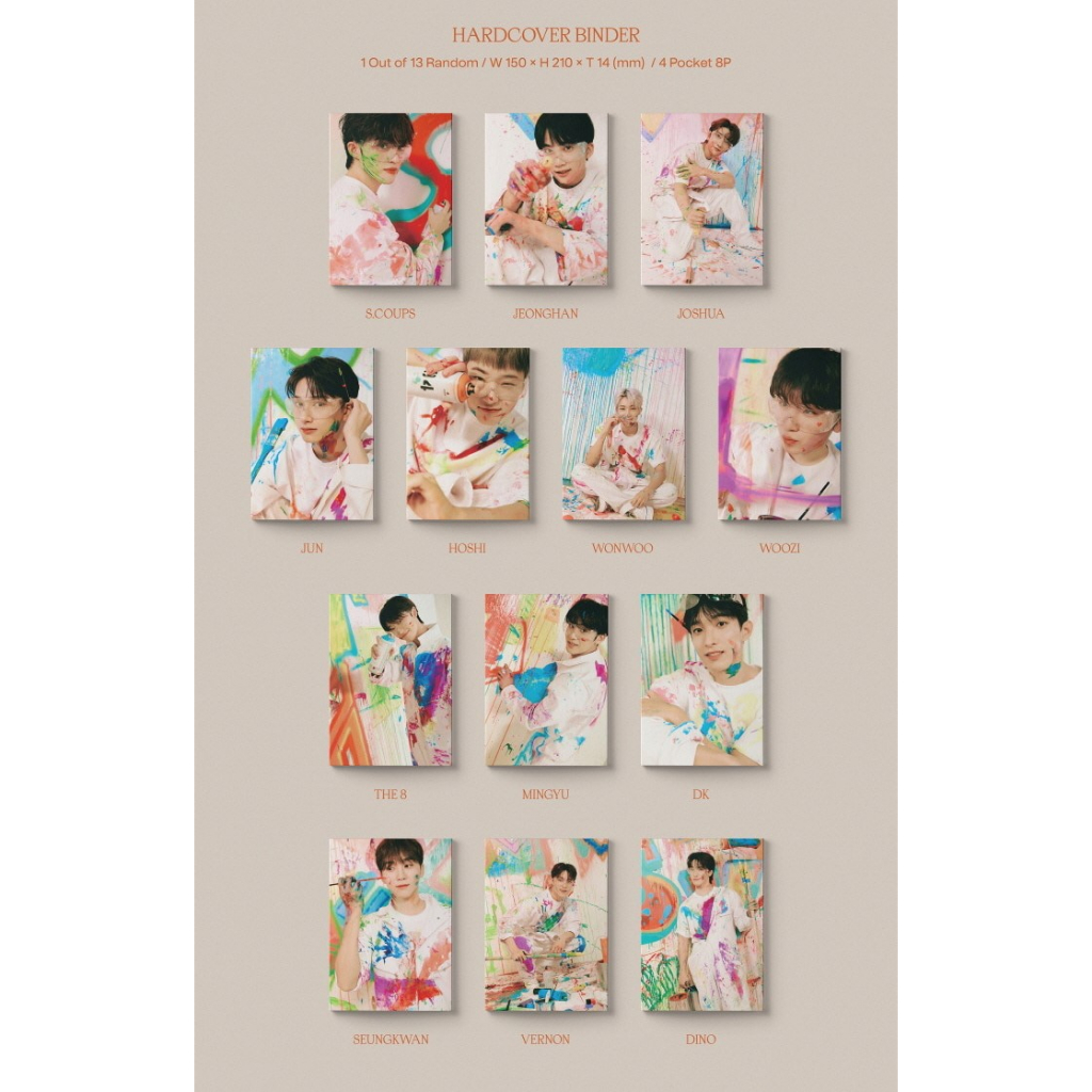 SEVENTEEN - 4TH ALBUM  CARAT VER.