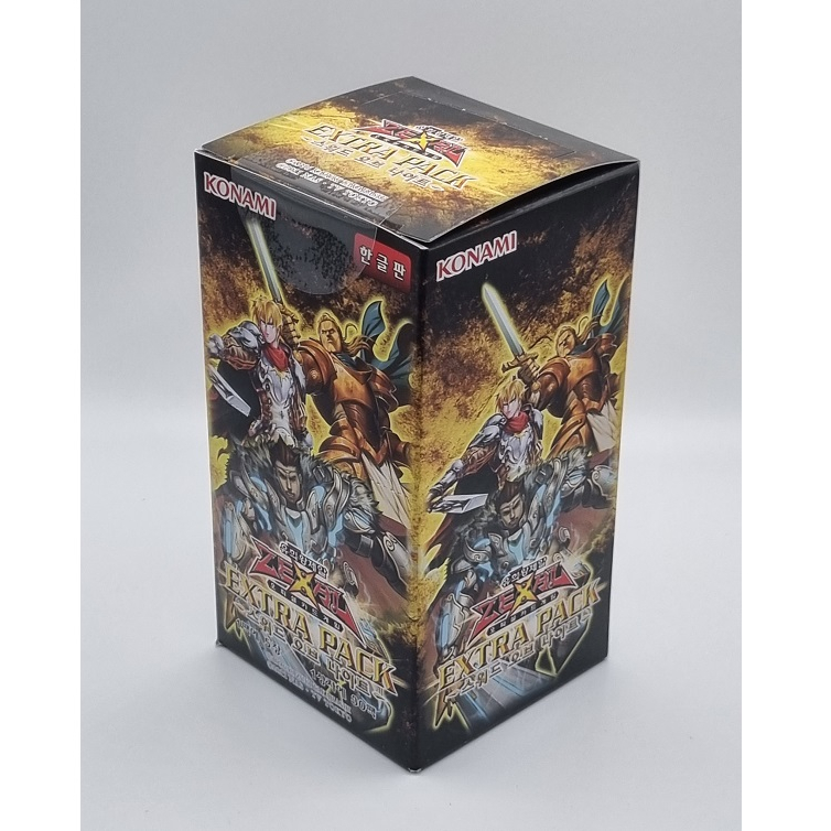YUGIOH Card Extra Pack "Sword of Knights" Korean Version 1 BOX
