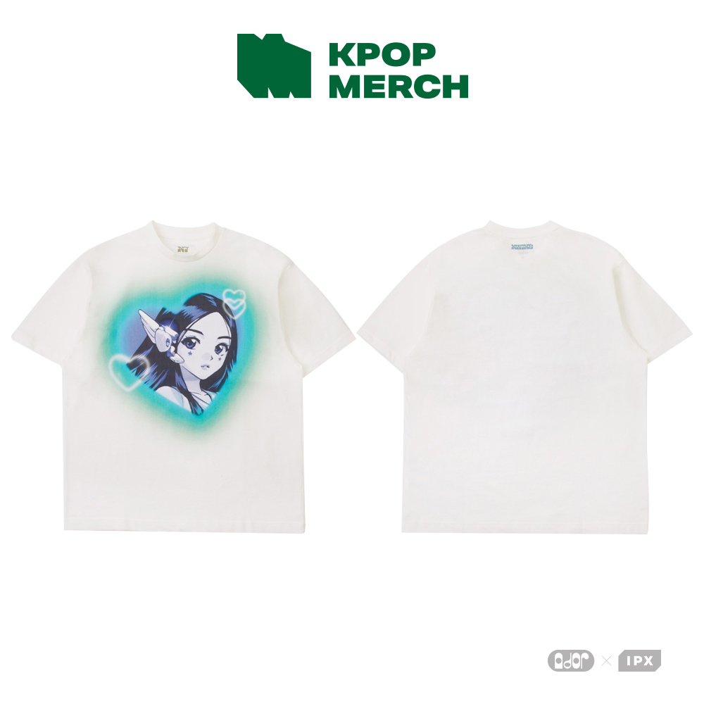 Áo thun LINE Friends NewJeans NJ Get Up tay ngắn thời trang