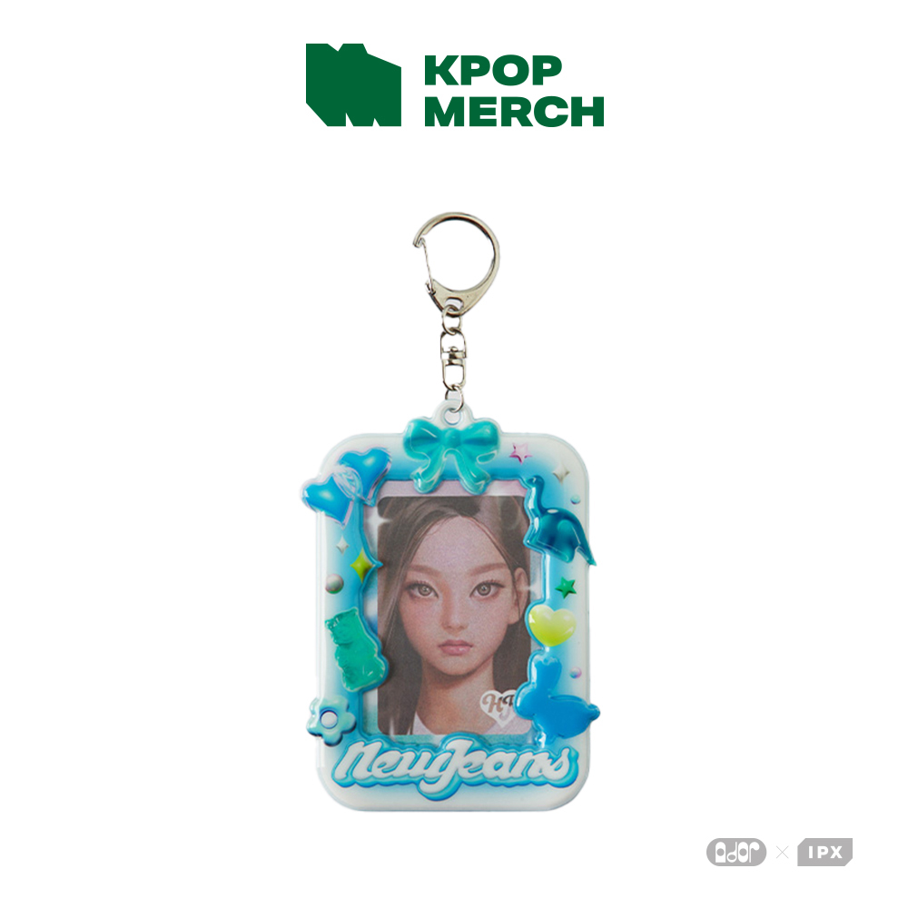 Móc khóa thẻ ảnh LINE Friends NewJeans NJ Get Up
