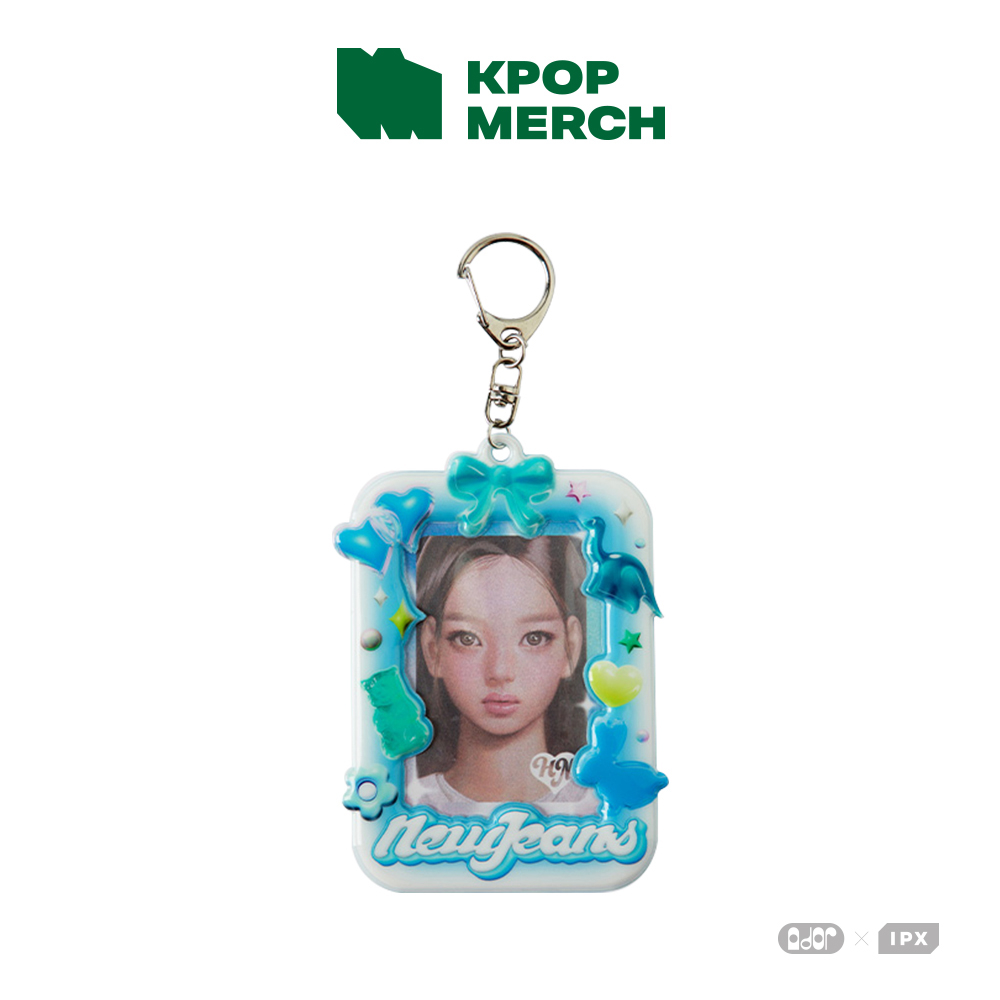 Móc khóa thẻ ảnh LINE Friends NewJeans NJ Get Up