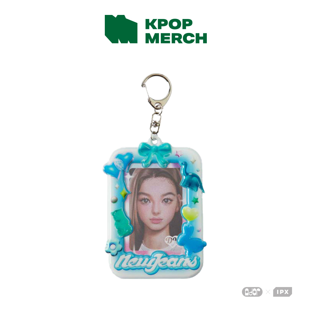 Móc khóa thẻ ảnh LINE Friends NewJeans NJ Get Up