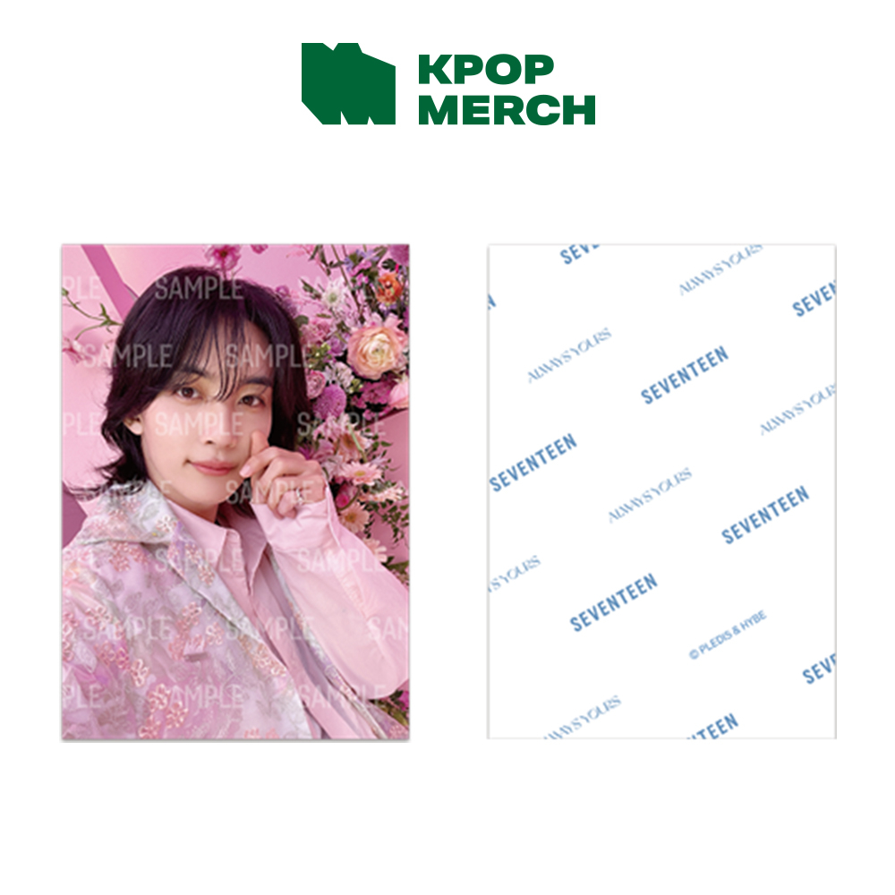 Sản phẩm luuư niệm Hybe Labels seventeen japan best album always your md selfie photo