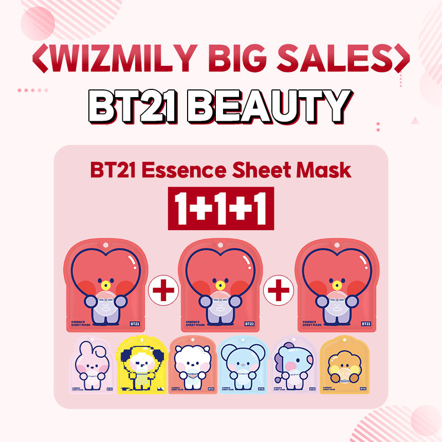 Mặt Nạ Dưỡng Da Hàng Ngày Chứa Tinh Chất cica bt21 bt21