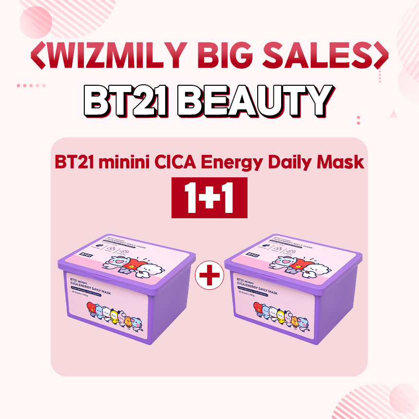 Mặt Nạ Dưỡng Da Hàng Ngày Chứa Tinh Chất cica bt21 bt21