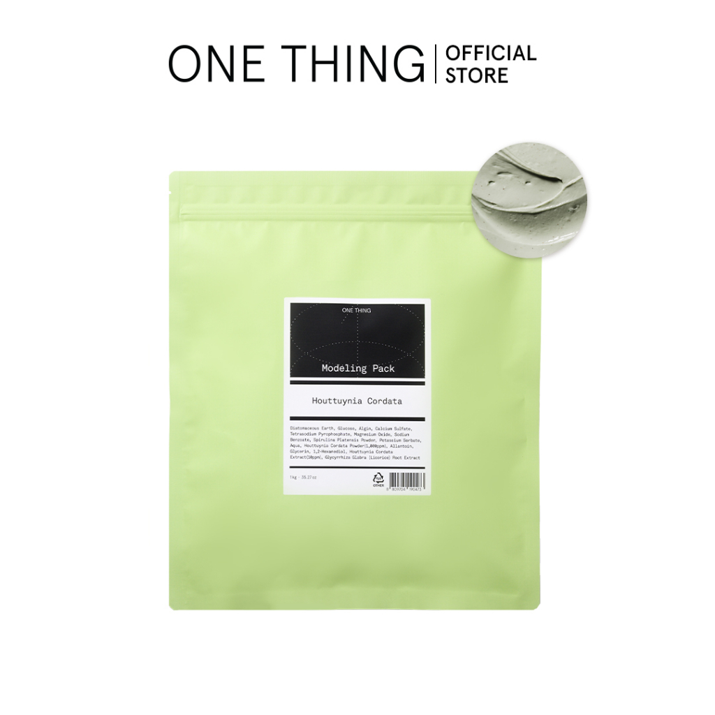 Mặt Nạ Làm Người Mẫu One Thing Modeling Pack Houttuynia Cordata (1kg)