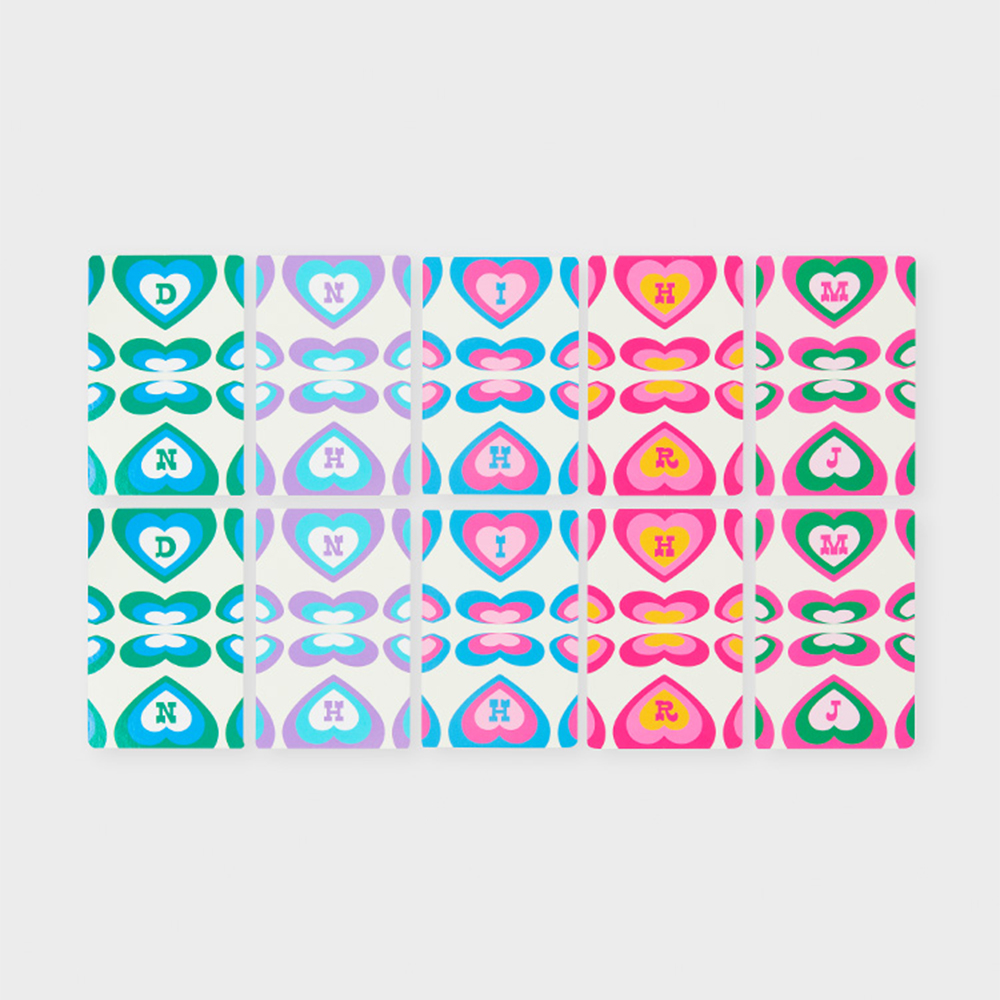 Set thẻ ảnh Line friends NewJeans Get up Ver.1