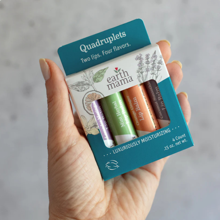 Son dưỡng môi Organic Earth Mama Lip Balm 4ml