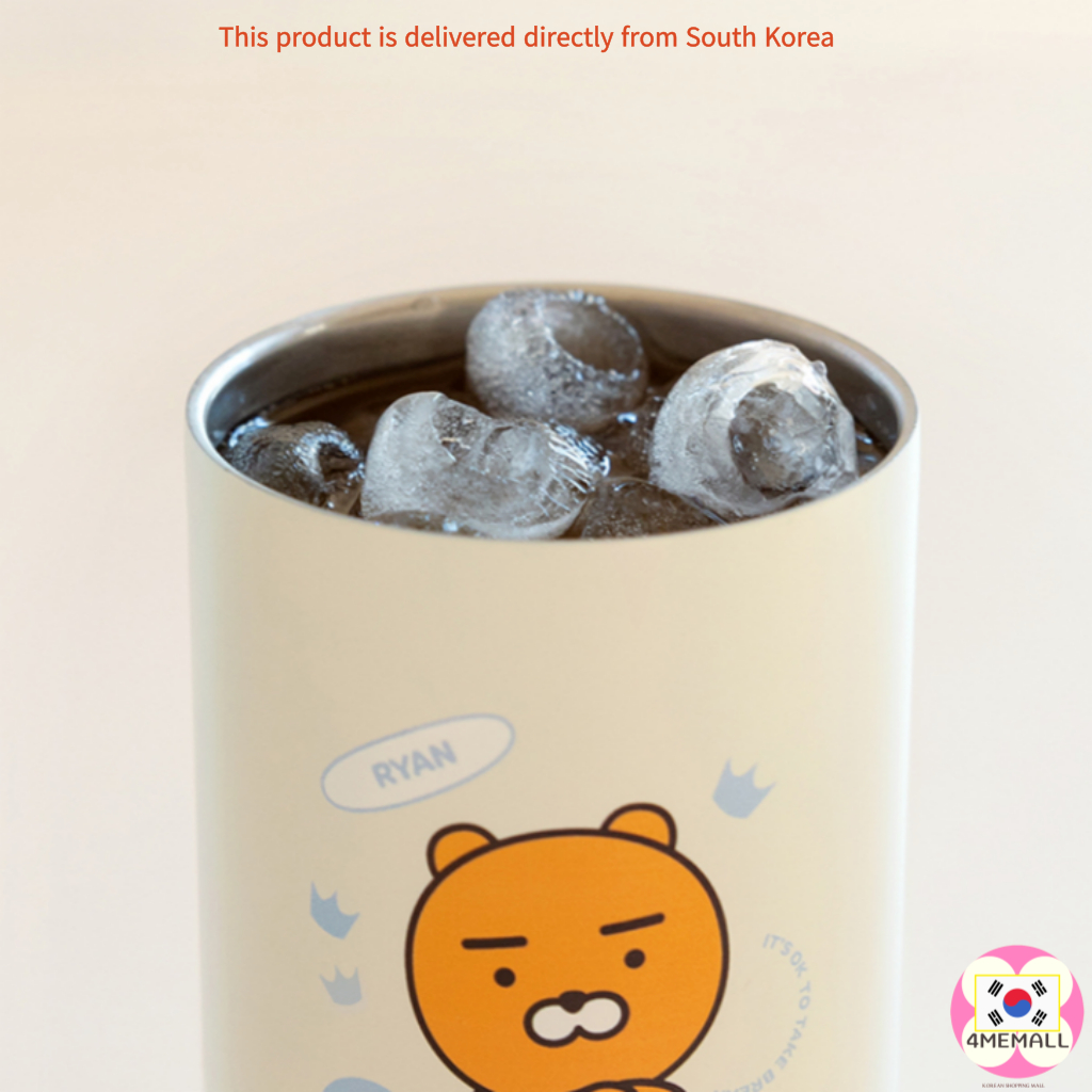 Bình Nước Giữ Nhiệt Bằng Thép Không Gỉ 350ml kakao friends