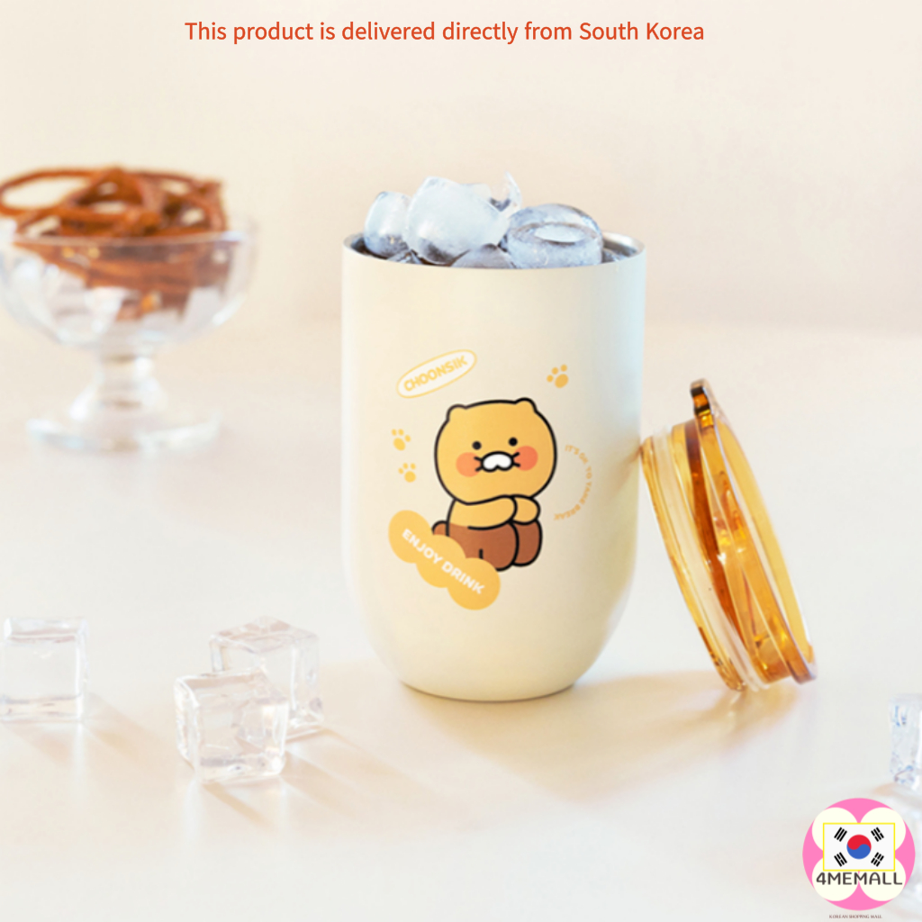 Bình Nước Giữ Nhiệt Bằng Thép Không Gỉ 350ml kakao friends