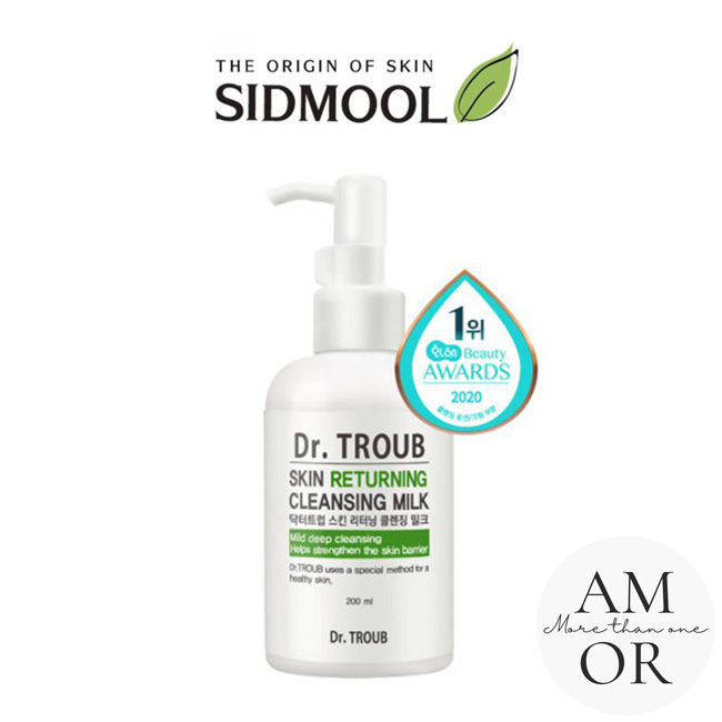 [SIDMOOL] Sữa Rửa Mặt Phục Hồi Da Dr.Troub 200ml