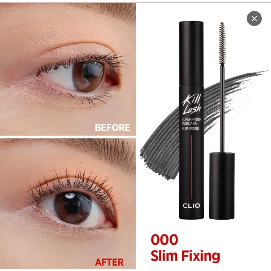 CLIO Mascara Chuốt Mi Chống Thấm Nước Và Lâu Trôi Cao Cấp