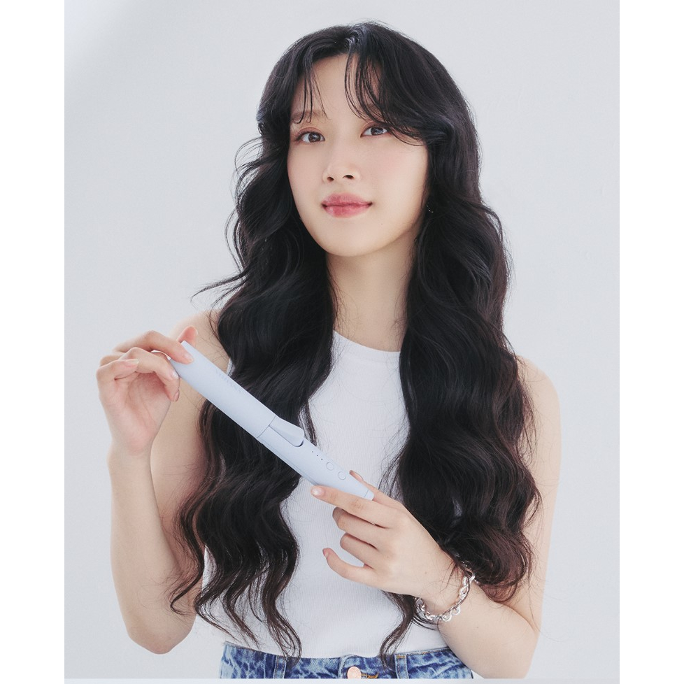 VODANA COMPACT CURLING IRON 25MM POWDER BLUE