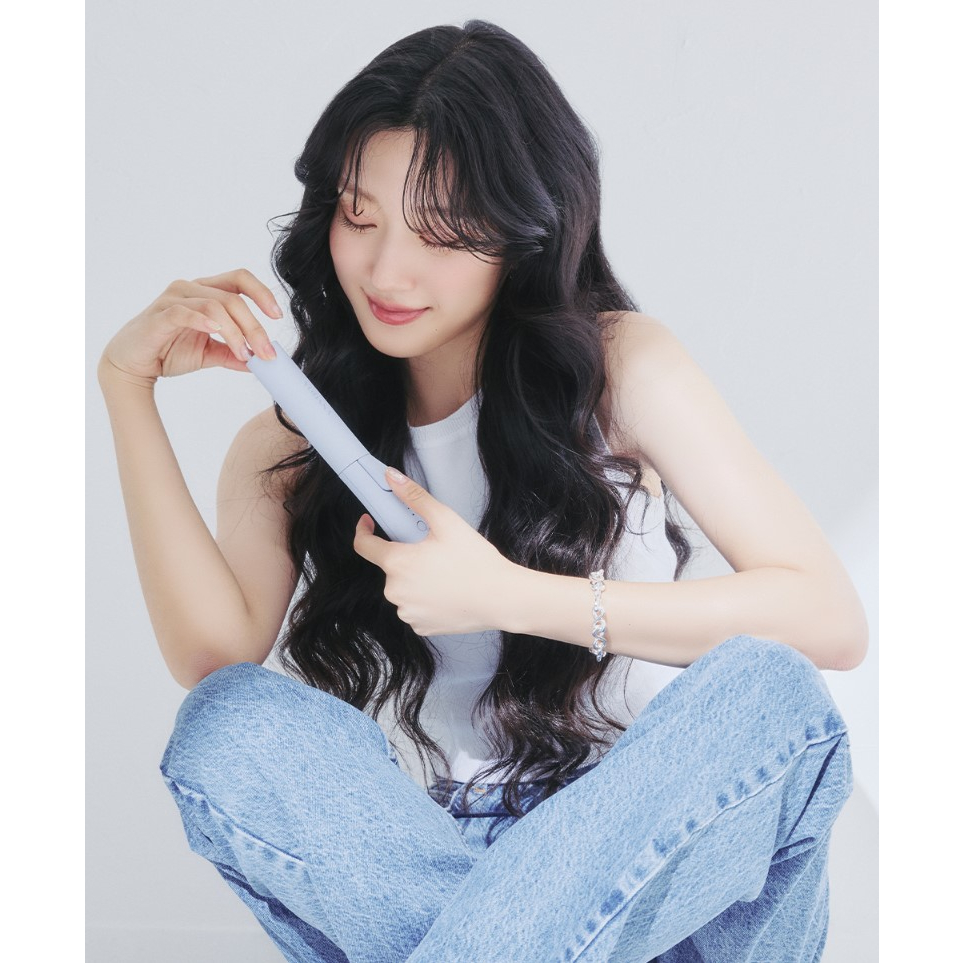 VODANA COMPACT CURLING IRON 25MM POWDER BLUE