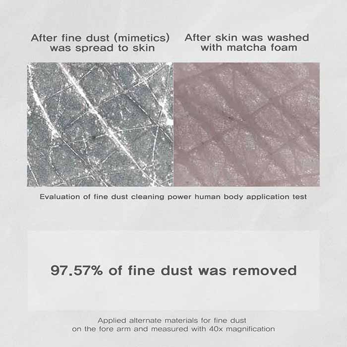 Sữa Rửa Mặt Tạo Bọt Hydrat Hóa Màu matcha 20ml