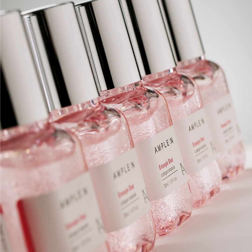 Tinh chất collagen đàn hồi da Ample:N Entangle Shot Collagen Ampoule 30ml