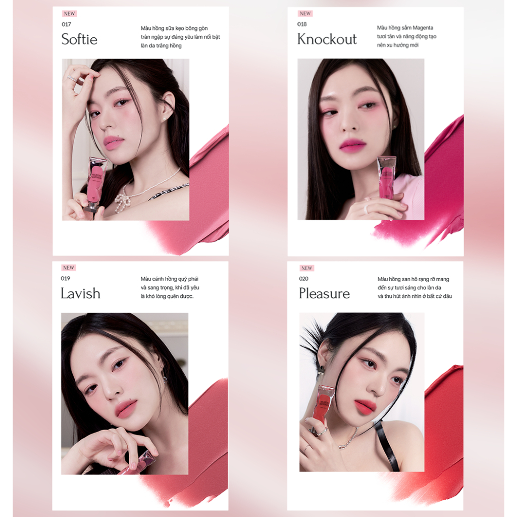 MUZIGAE MANSION SON KEM LÌ CHẤT VELVET OBJET LIQUID 6G