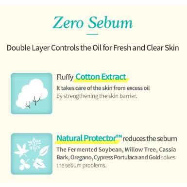 Etude HOUSE Zero Sebum Powder 4g - Hàng Sẵn Sàng