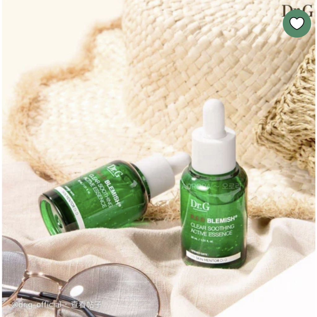 Tinh chất Cấp ẩm và phục hồi cho da nhạy cảm DrG RED Blemish Clear Soothing Active Essence 80ml