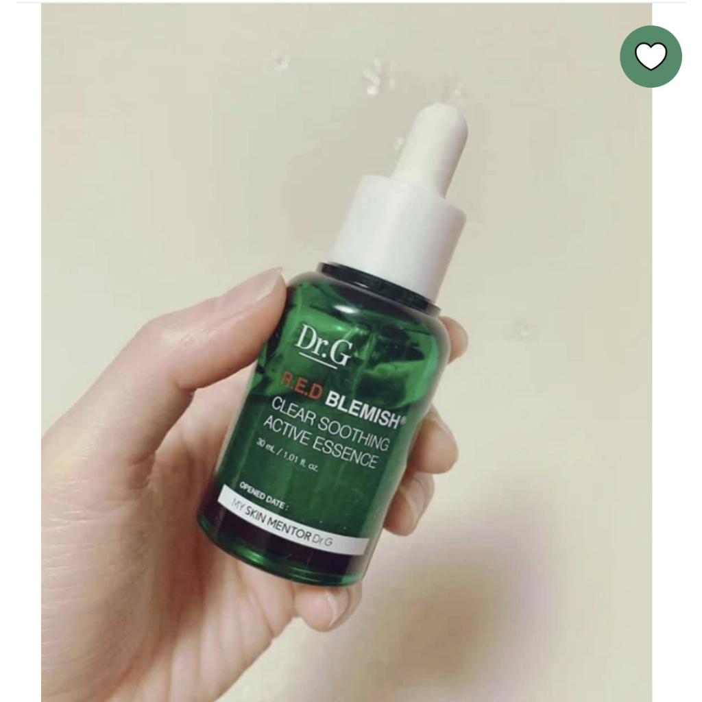 Tinh chất Cấp ẩm và phục hồi cho da nhạy cảm DrG RED Blemish Clear Soothing Active Essence 80ml