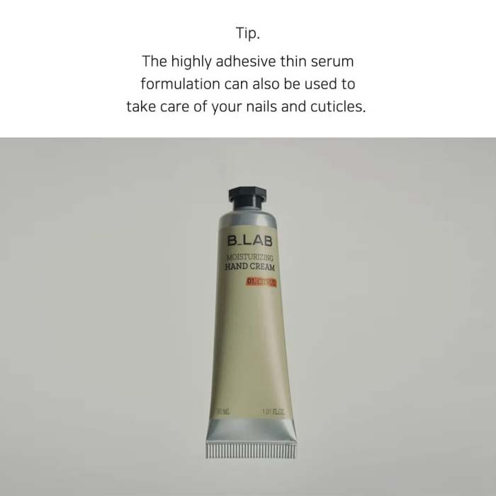 Kem Dưỡng Ẩm Da Tay b-Blab 01.Tinh Chất Cam Quýt 30ml