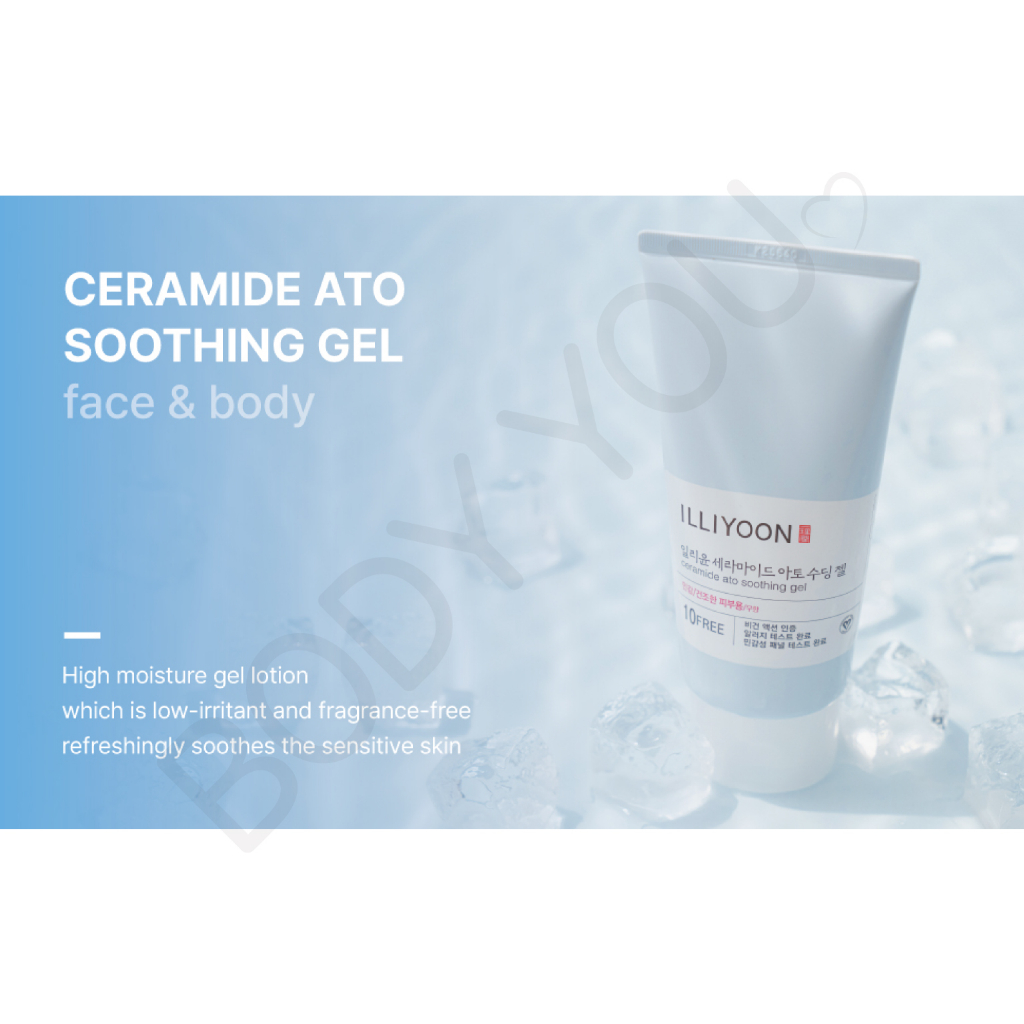 Ceramide Ato Soothing Gel 175ml Face Moisturizer K-beauty Skincare *illiyoon