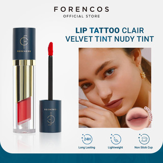 Son môi FORENCOS Clair Velvet Tint Nudy tạo hiệu ứng xăm môi lâu trôi 4g 
