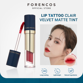 Lip Tattoo Glass Tint 3.5g FORENCOS Son môi mờ gốc nước lâu trôi